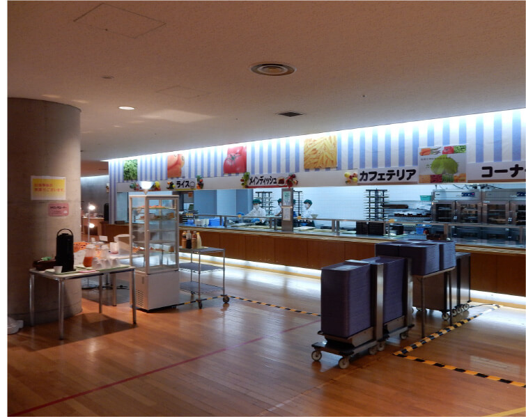 国税庁　税務大学校和光研修所　食堂の写真